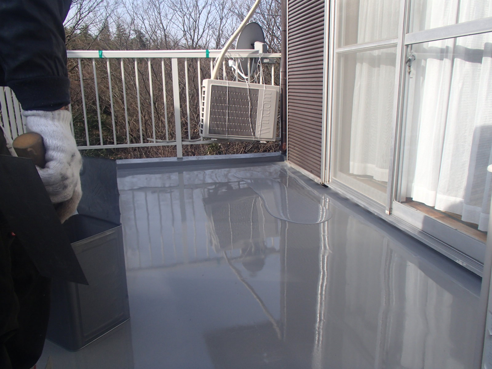 ベランダ防水工事,羽曳野市