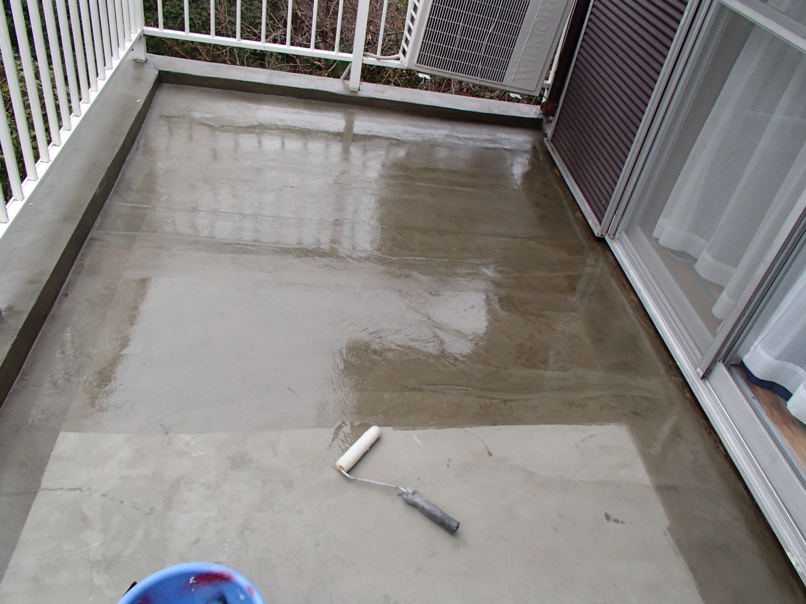 ベランダ防水工事,羽曳野市